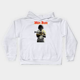 Classic Sax Miles Davis Kids Hoodie